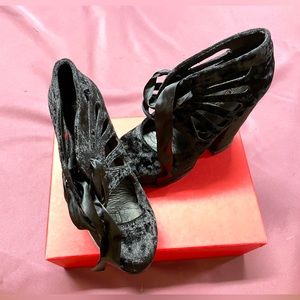 Jeffrey Campbell Ankle Boots with Bow tie